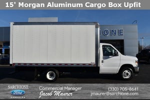2024 Ford E-350SD Cutaway DRW w/15&#39; Morgan Aluminum Cargo Box