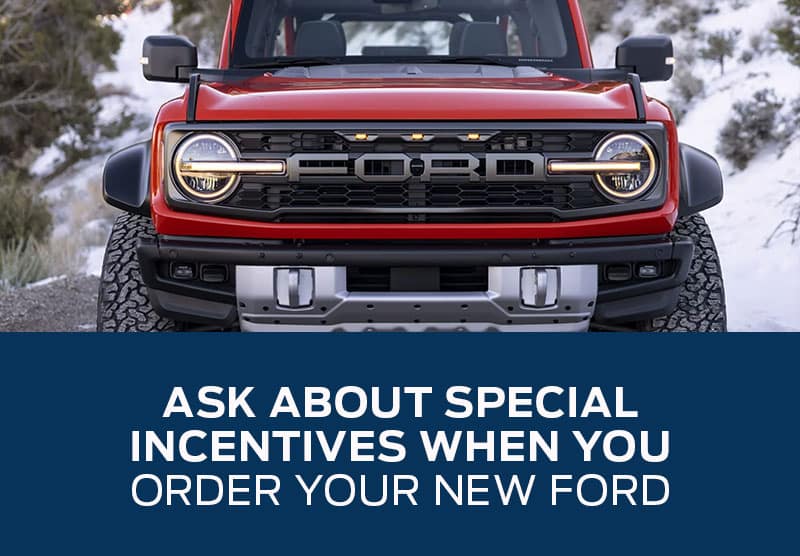Ford Special Incentives