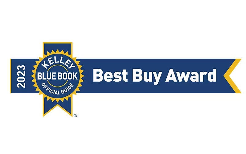 Kelley Blue Book 2023 Best Buy Award
