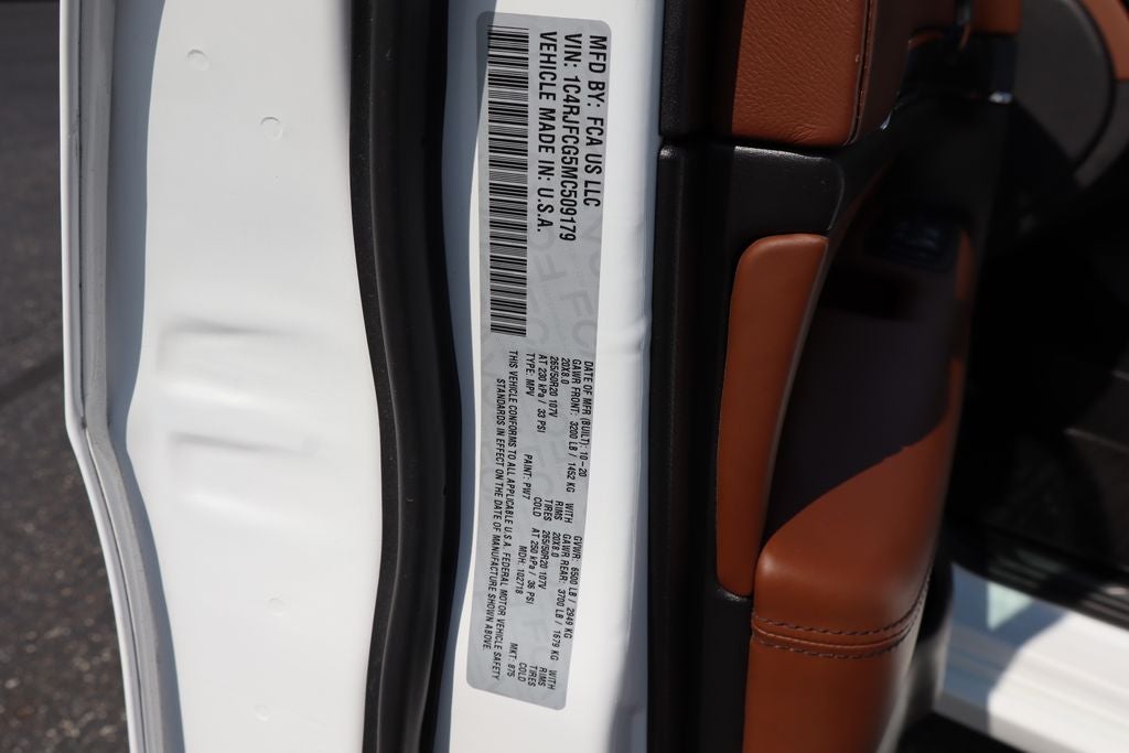 2021 Jeep Grand Cherokee Overland