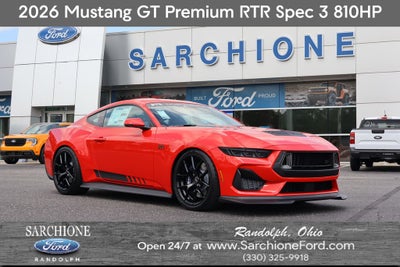 2026 Ford Mustang GT Premium RTR Spec 3