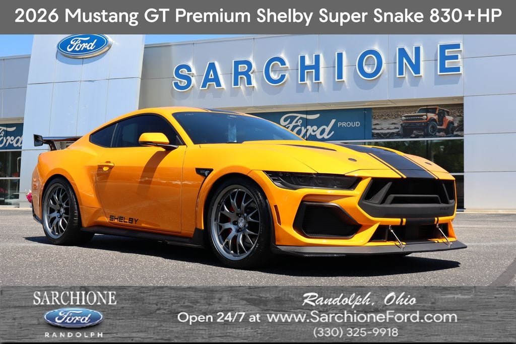 2026 Ford Mustang GT Premium Shelby Super Snake