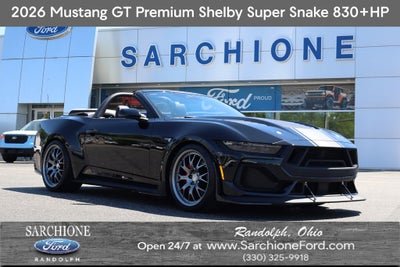 2026 Ford Mustang GT Premium Shelby Super Snake