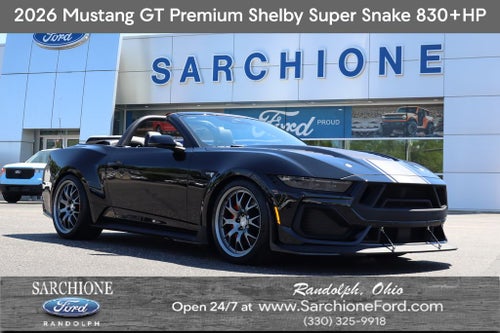 2026 Ford Mustang GT Premium Shelby Super Snake