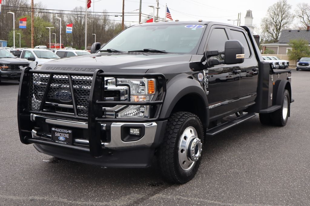 2021 Ford F-450SD Lariat DRW w/9' Service Hauler Body