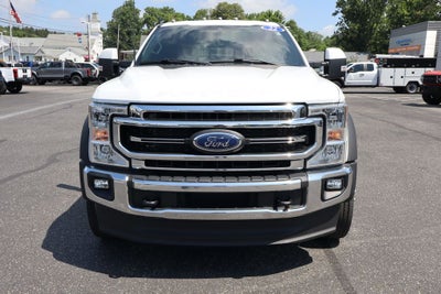 2022 Ford F-550SD Lariat DRW 11' ALE Aluminum Utility Flat Bed