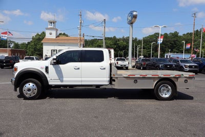 2022 Ford F-550SD Lariat DRW 11' ALE Aluminum Utility Flat Bed