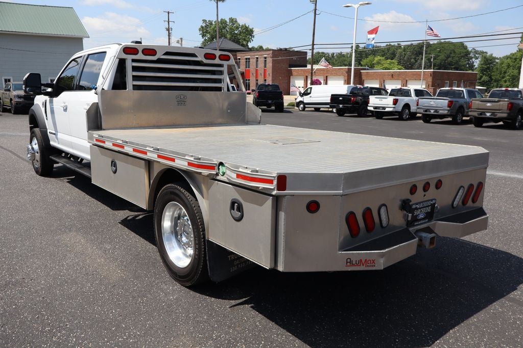 2022 Ford F-550SD Lariat DRW 11' ALE Aluminum Utility Flat Bed
