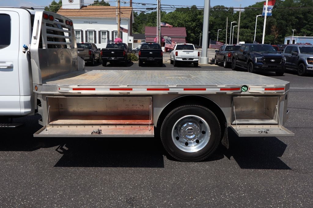 2022 Ford F-550SD Lariat DRW 11' ALE Aluminum Utility Flat Bed