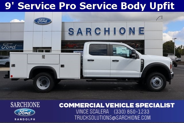 2025 Ford F-450SD XL DRW w/9' Service Pro Service Body