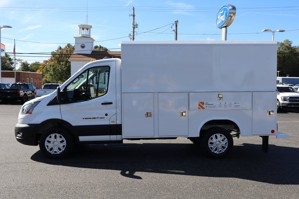 2027 Ford Transit-350 LR Cutaway w/11' Reading CSV Aluminum Service Body