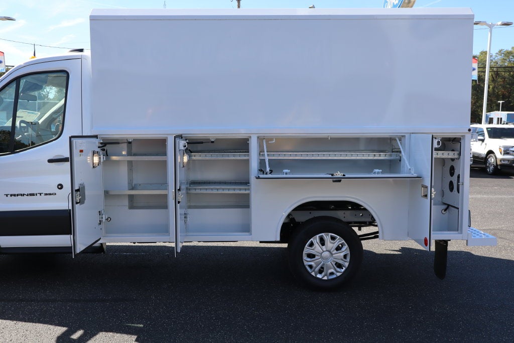 2027 Ford Transit-350 LR Cutaway w/11' Reading CSV Aluminum Service Body