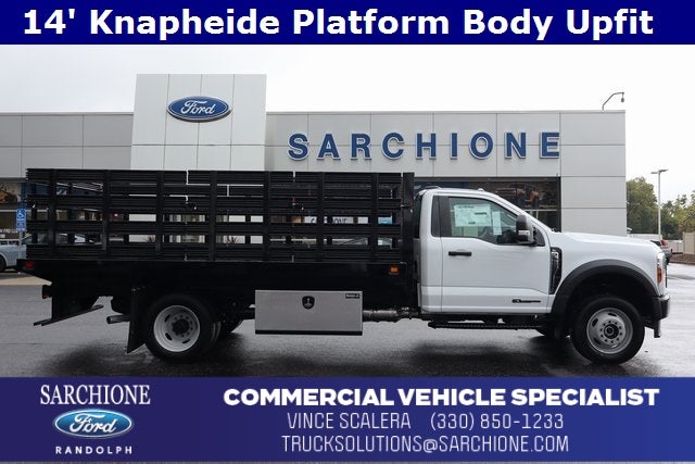 2026 Ford F-550SD XL DRW w/14' Knapheide Platform Body
