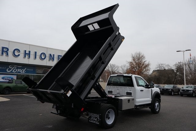 2025 Ford F-600SD XL DRW w/11' Rugby Z-Spec Electric Dump Body