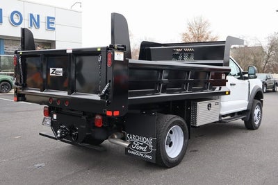 2025 Ford F-600SD XL DRW w/11' Rugby Z-Spec Electric Dump Body