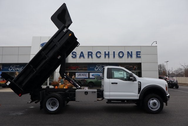 2025 Ford F-600SD XL DRW w/11' Rugby Z-Spec Electric Dump Body