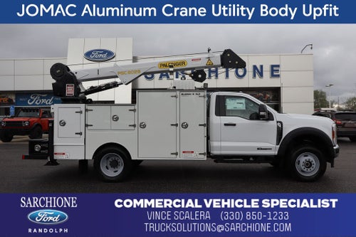 2026 Ford F-600SD XL DRW w/Palfinger Aluminum Crane Utility Body