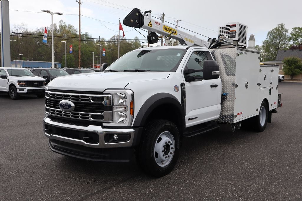 2026 Ford F-600SD XL DRW w/Palfinger Aluminum Crane Utility Body