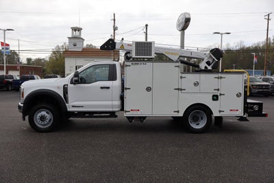 2026 Ford F-600SD XL DRW w/Palfinger Aluminum Crane Utility Body