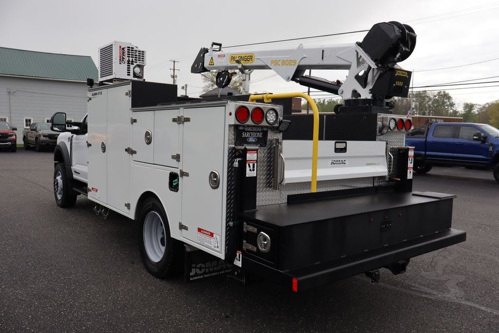 2026 Ford F-600SD XL DRW w/Palfinger Aluminum Crane Utility Body
