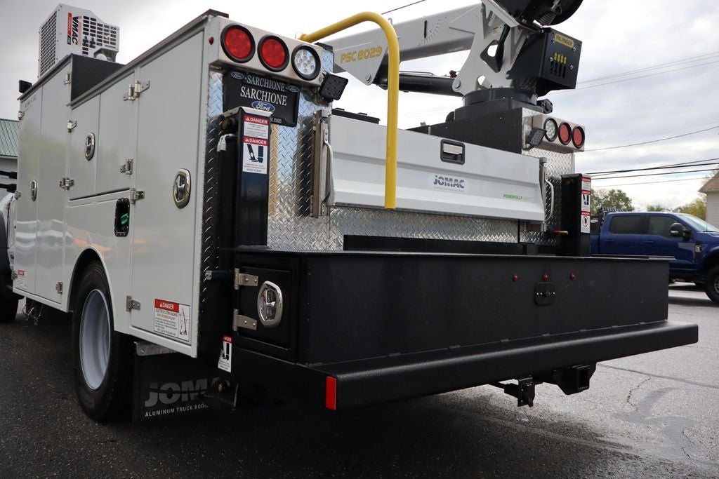 2026 Ford F-600SD XL DRW w/Palfinger Aluminum Crane Utility Body