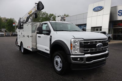 2026 Ford F-600SD XL DRW w/Palfinger Aluminum Crane Utility Body