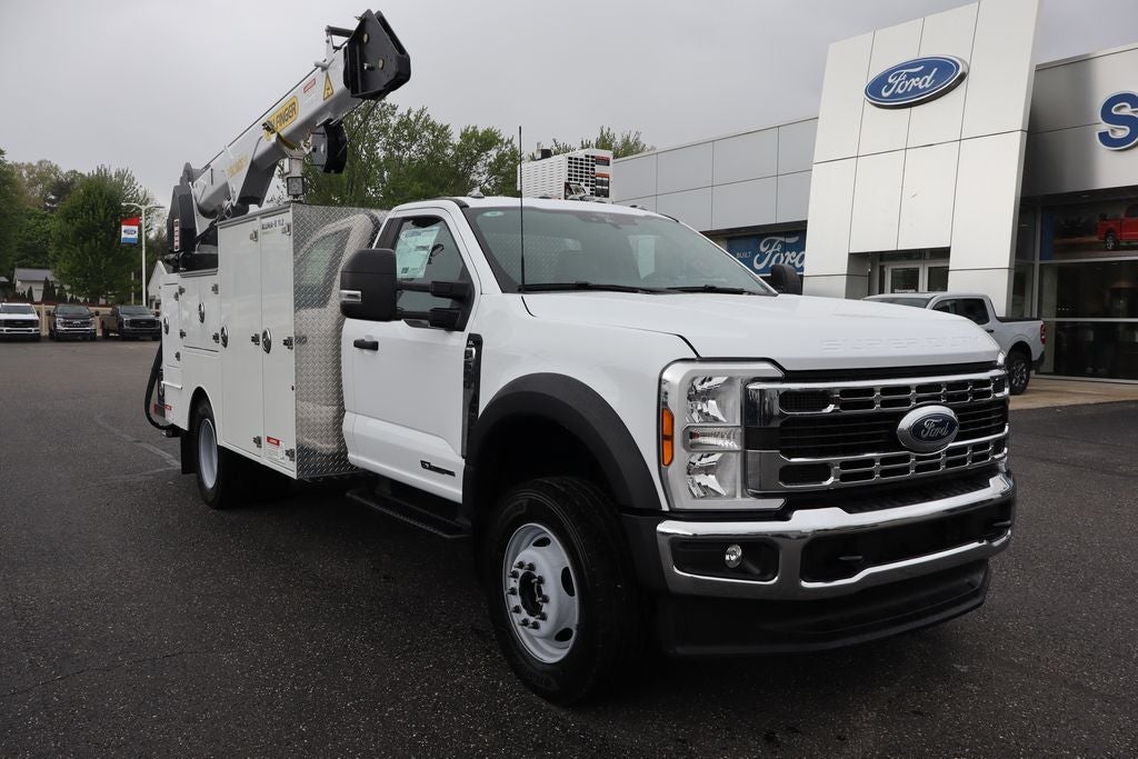 2026 Ford F-600SD XL DRW w/Palfinger Aluminum Crane Utility Body