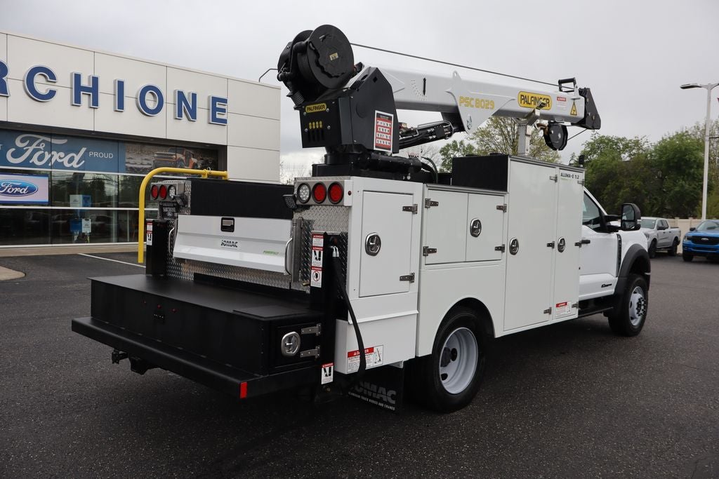 2026 Ford F-600SD XL DRW w/Palfinger Aluminum Crane Utility Body