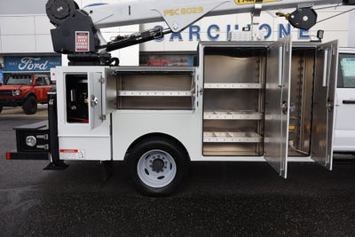 2026 Ford F-600SD XL DRW w/Palfinger Aluminum Crane Utility Body