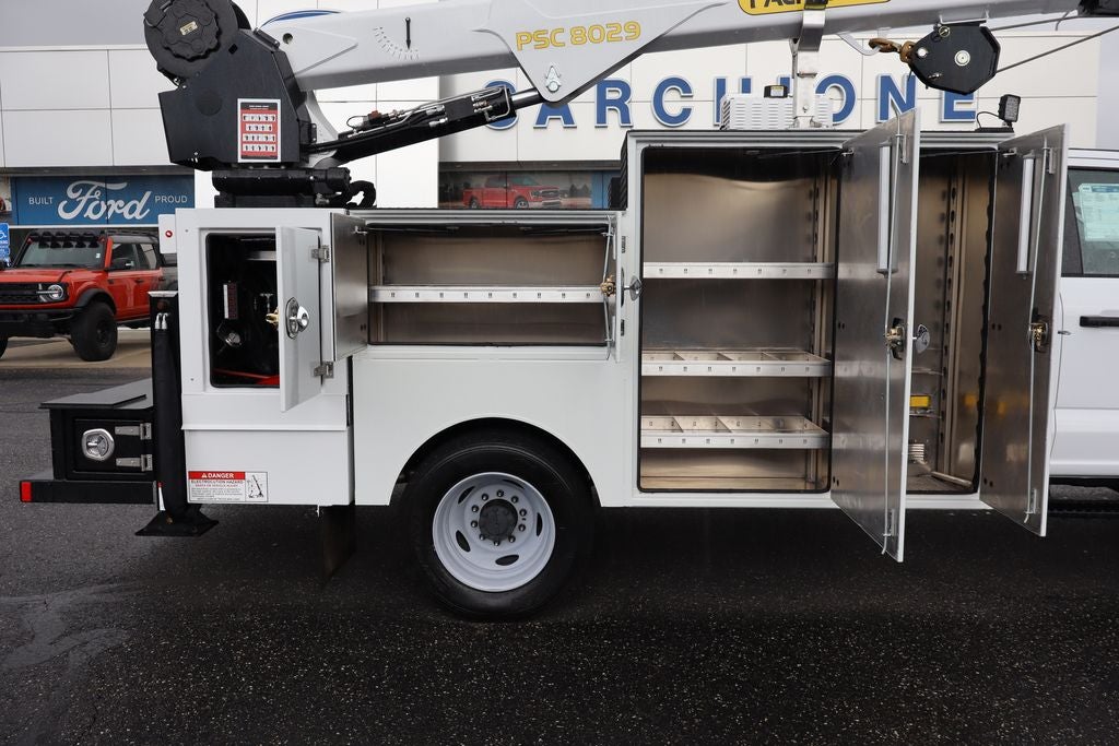 2026 Ford F-600SD XL DRW w/Palfinger Aluminum Crane Utility Body