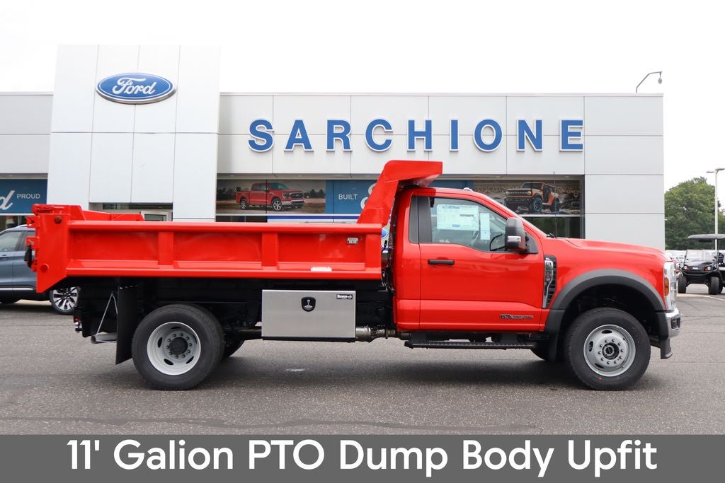 2026 Ford F-600SD XL DRW w/11' Galion PTO Dump Body