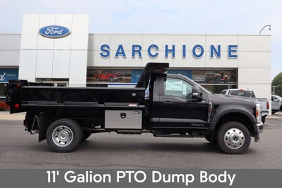 2026 Ford F-600SD XLT DRW w/11' Galion PTO Dump Body