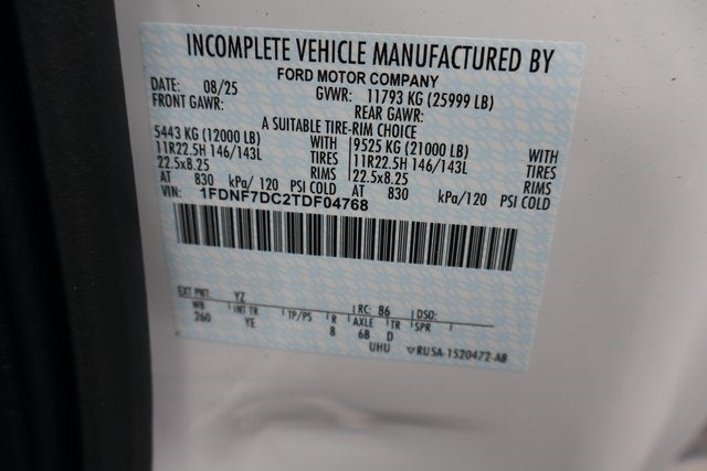 2026 Ford F-750SD DRW w/24' Morgan MHP HD Flatbed