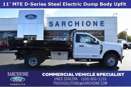 2024 Ford F-350SD XL DRW w/11' MTE D-Series Steel Electric Dump Body