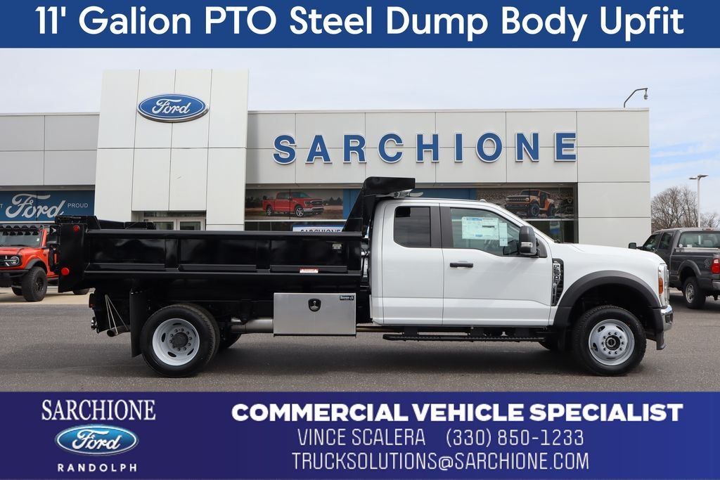 2026 Ford F-550SD XL DRW w/11' Galion PTO Dump Body