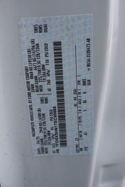 2026 Ford F-550SD XL DRW w/11' Galion PTO Dump Body