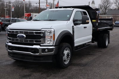 2026 Ford F-550SD XL DRW w/11' Monroe Steel Electric Dump Body