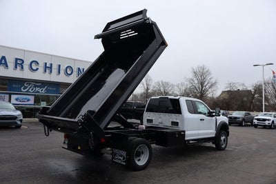 2026 Ford F-550SD XL DRW w/11' Monroe Steel Electric Dump Body