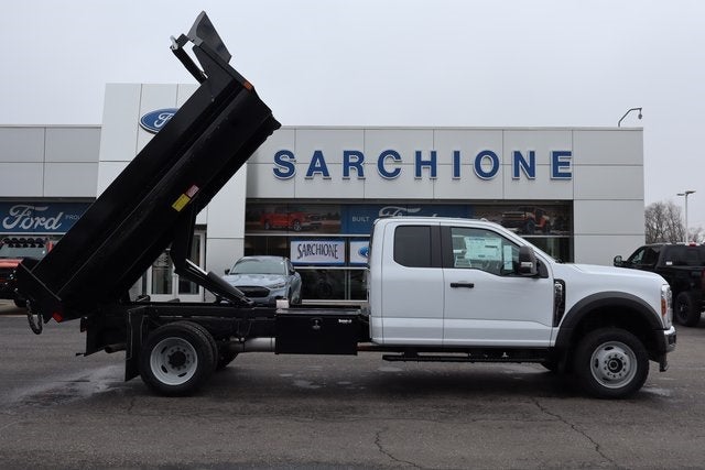 2026 Ford F-550SD XL DRW w/11' Monroe Steel Electric Dump Body