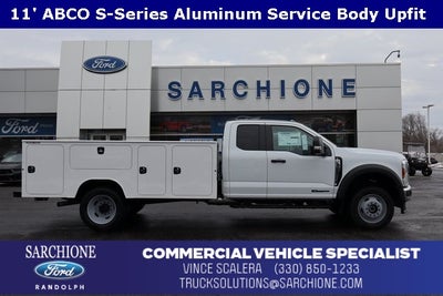 2026 Ford F-550SD XL DRW w/11' ABCO S-Series Service Body