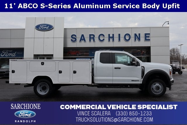 2026 Ford F-550SD XL DRW w/11' ABCO S-Series Service Body