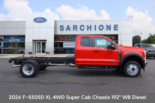 2026 Ford F-550SD XL DRW Chassis