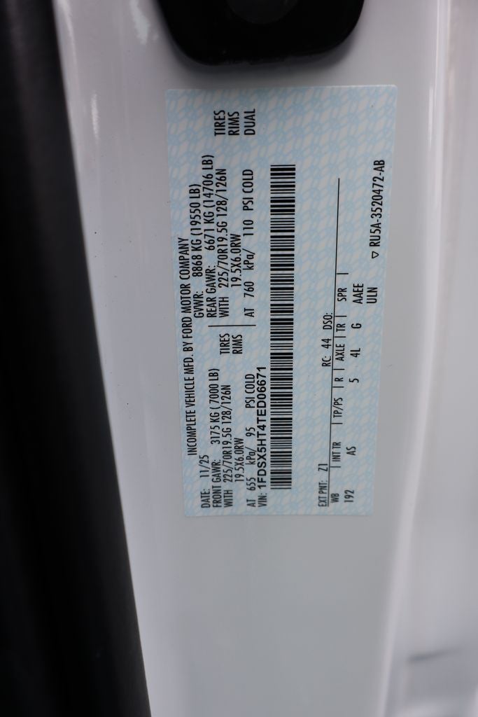 2026 Ford F-550SD XL DRW w/11' Knapheide Service Body