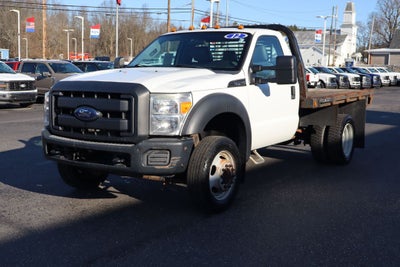 2012 Ford F-450SD XL DRW w/9' Flat Bed