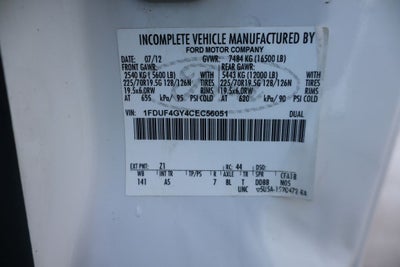 2012 Ford F-450SD XL DRW w/9' Flat Bed