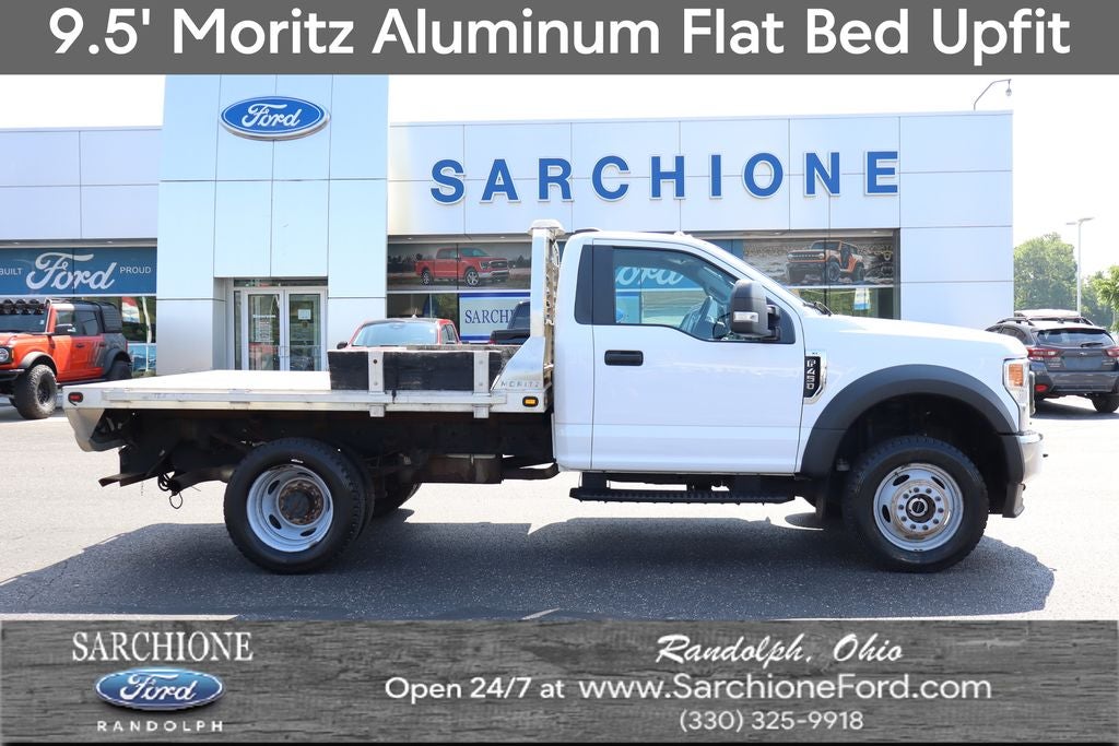 2020 Ford F-450SD XL DRW w/9.5' Moritz Aluminum Flat Bed
