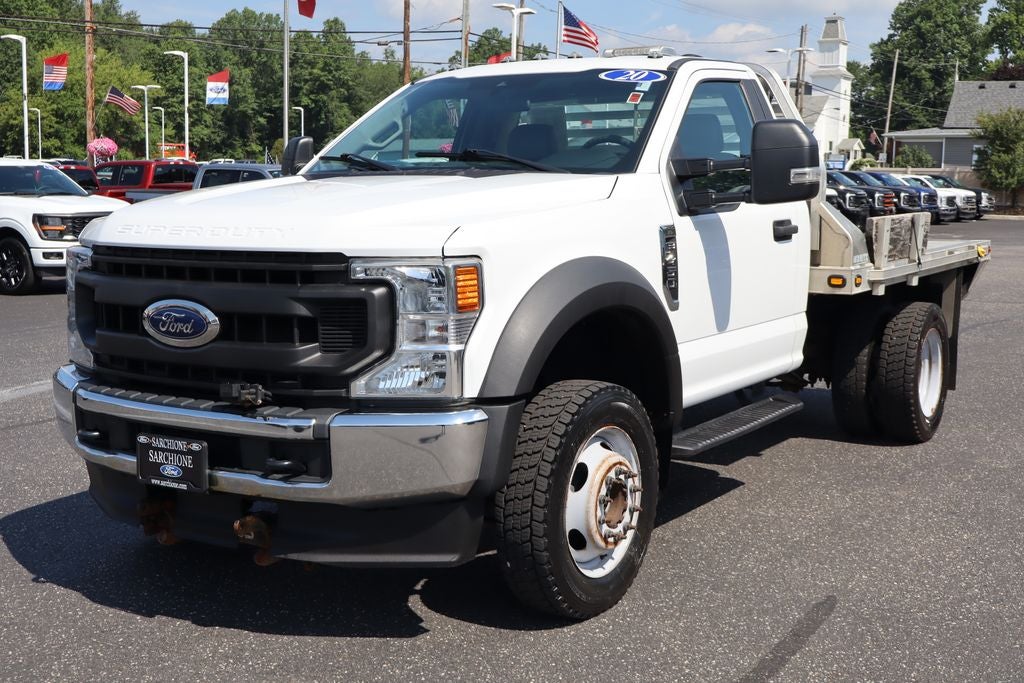 2020 Ford F-450SD XL DRW w/9.5' Moritz Aluminum Flat Bed