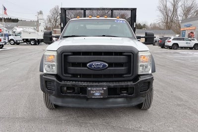 2014 Ford F-450SD XL DRW w/16.5' Stake Body & Rear Tommy Lift Gate