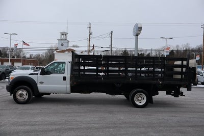 2014 Ford F-450SD XL DRW w/16.5' Stake Body & Rear Tommy Lift Gate