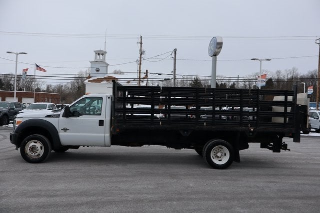 2014 Ford F-450SD XL DRW w/16.5' Stake Body & Rear Tommy Lift Gate